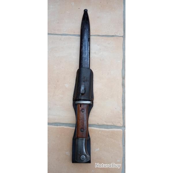 baonnette pour mauser fabrication Gottlieb Hammesfahr Bayard