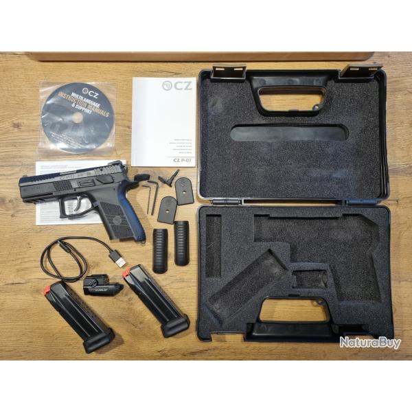 PISTOLET CZ P-07 CAL. 9X19