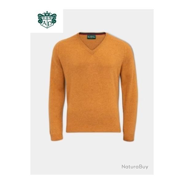 PULL ALAN PAINE LAINE D'AGNEAU OCRE