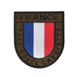 Ecusson/patch - France - Task Force - velcro - Livraison gratuite