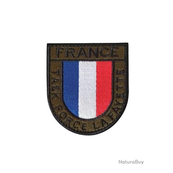 Ecusson/patch - France - Task Force - velcro - Livraison gratuite