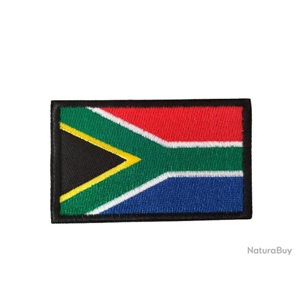 Patch Drapeau - Afrique du sud - velcro - Livraison gratuite