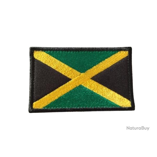 Patch Drapeau - Jamaique - velcro - Livraison gratuite