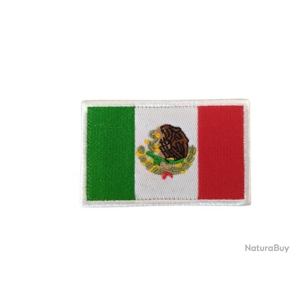 Patch Drapeau - Mexique - velcro - Livraison gratuite