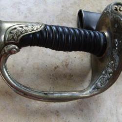 SABRE officier d'infanterie modèle 1845 lame Solingen WKC cravate