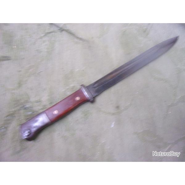 baionnette Mauser allemande sans   fourreau