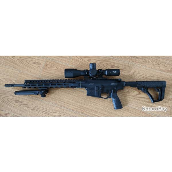 Carabine DANIEL DEFENSE AR10 DD5 V4 Noir 18'' Cal 308 Win
