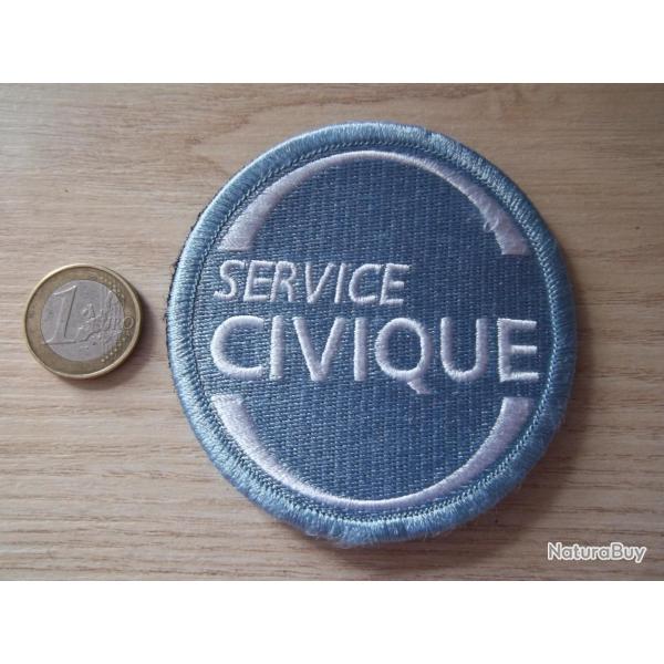 cusson neuf ! service civique insigne tissu