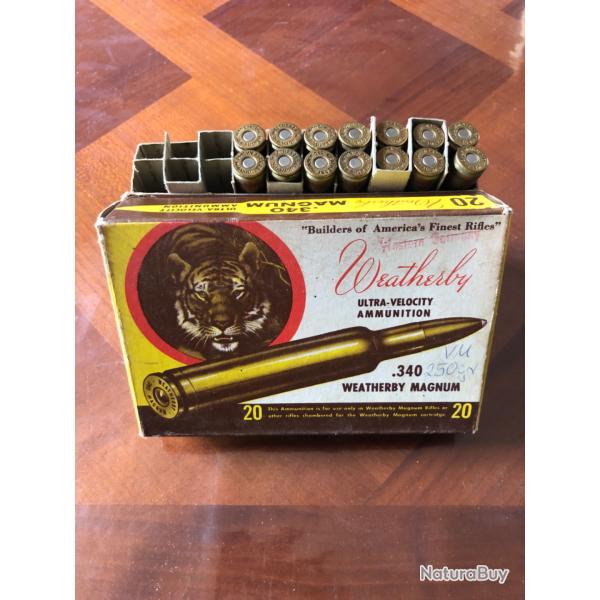 Munitions 340 Weatherby Magnum