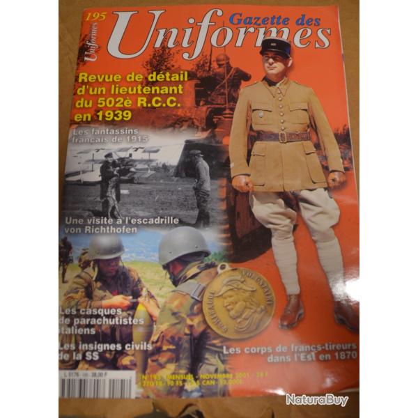gazette des uniformes num�ro 195