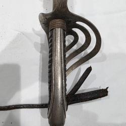 &Eacute;p&eacute;e de cavalerie fran&ccedil;aise Mod&egrave;le 1882 - avec fourreau et dragon - &eacute;tat d'origine