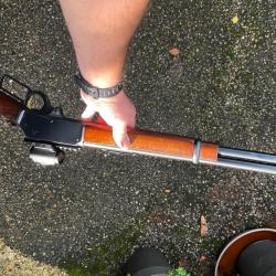 Marlin 336 cal 30-30  Texan + rail + point rouge Vortex