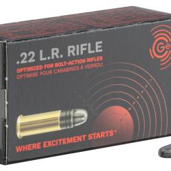 Geco Rifle 40gr Cal. 22LR - Lot de 1000 munitions