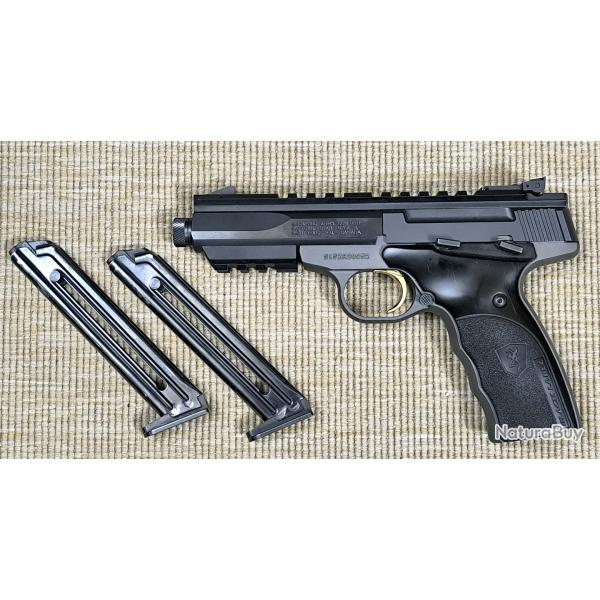 BUCK MARK MICRO BLACK LABEL THREADED avec 2 chargeurs