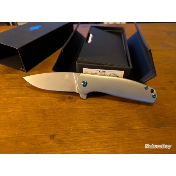 Kizer Gemini - S35VN et titane