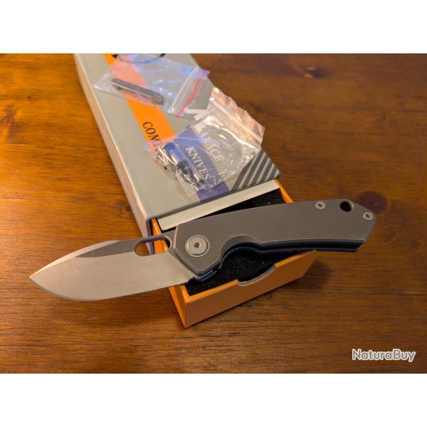 Maxace Meerkat S90V et titane