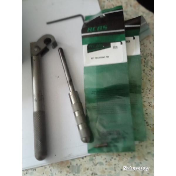 Outils berdan decaping