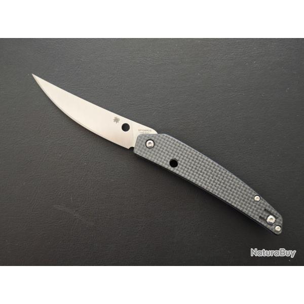 Spyderco Ikuchi Plaquettes en fibres de Carbone et lame en CPM S30V - C242CFP. NEUF
