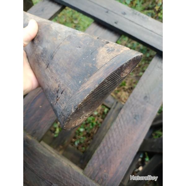 Crosse de fusil ancien