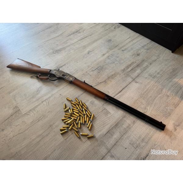 Carabine UBERTI 1873 fabrication 1978 cal.44-40 WIN OCTOGONAL SPORTING RIFLE