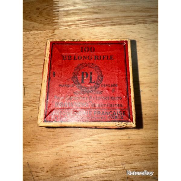 1 BOITE DE 100 CARTOUCHES 22 LONG RIFLE POUR CARABINE AUTOMATIQUE BROWNING
