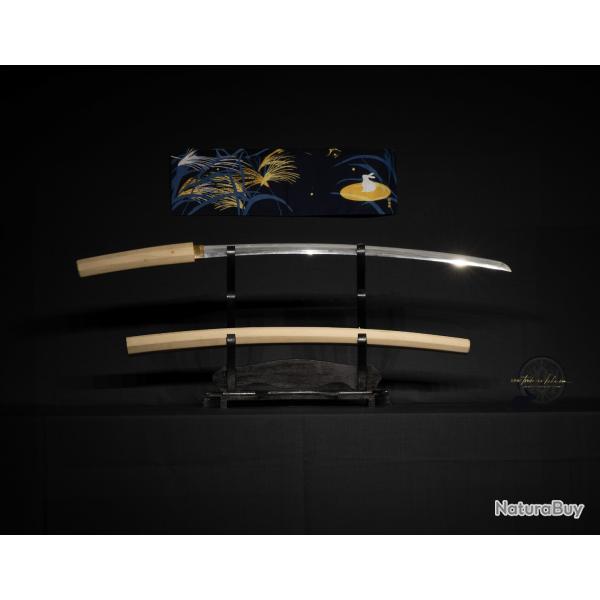 Katana Kaga - probably Fujishima Kiyomitsu - mumei - Muromachi period