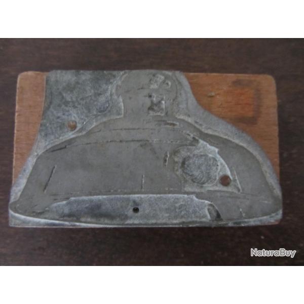 Tampon d'imprimerie lampe 1930-1940