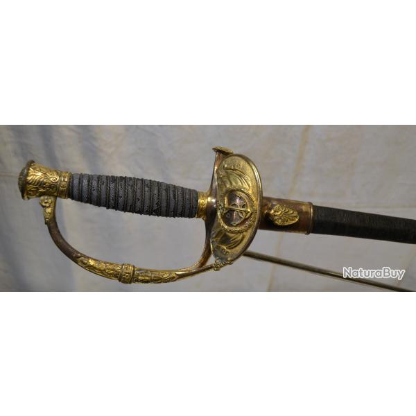 Epe d'Officier Suprieur de Marine Modle 1872 - IIIme REPUBLIQUE