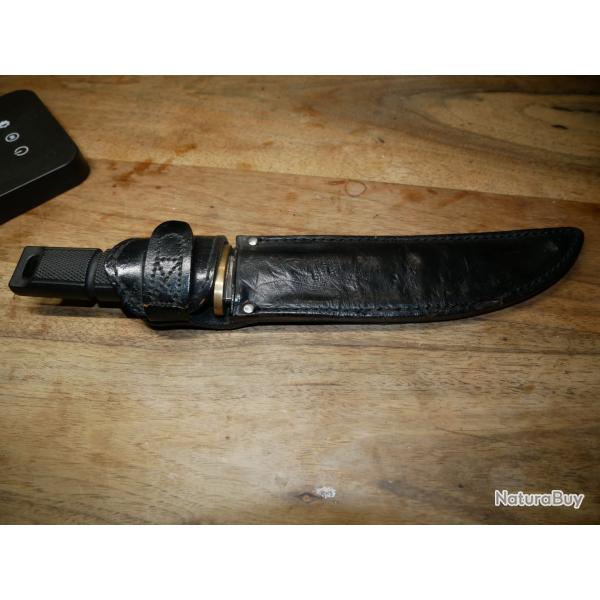 Poignard AL MAR KNIFE SHUGOTO I MODEL 4004 Collector ayant servi sur le terrain