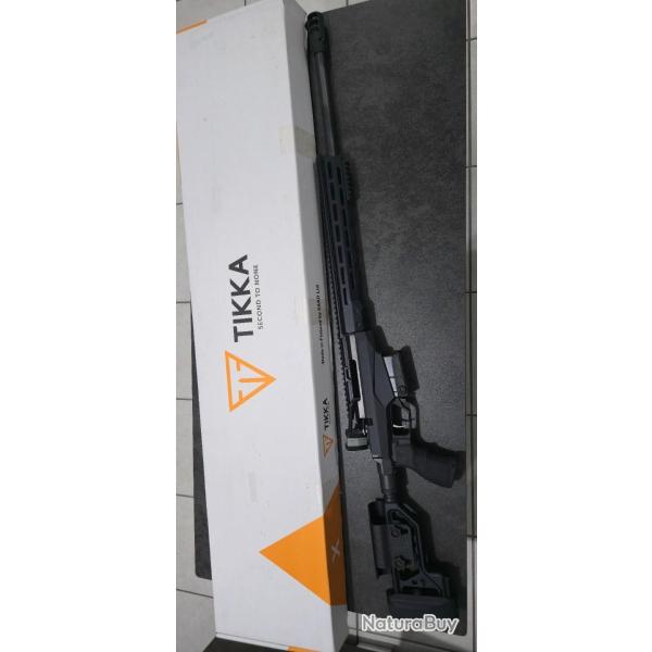 TIKKA TAC A1 308W  CROSSE PLIANTE ET FREIN DE BOUCHE / TIGE DEWEY AVEC GUIDE AVEC FACTURE D ORIGINE