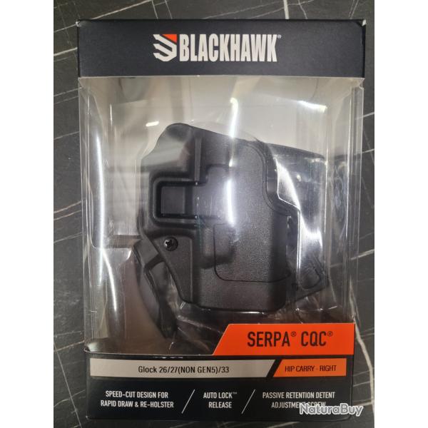 Holster Blackhawk CQC Glock 26/19/17