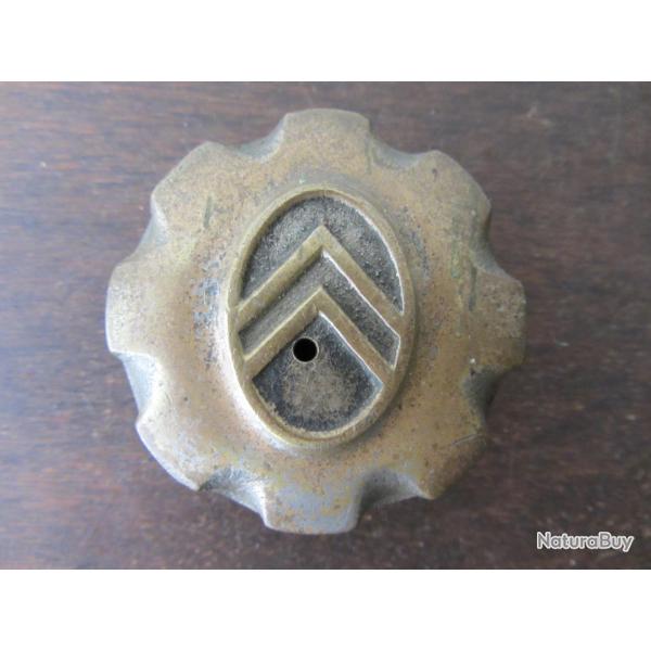 Bouchon de radiateur en bronze Citro�n militaire de 1920