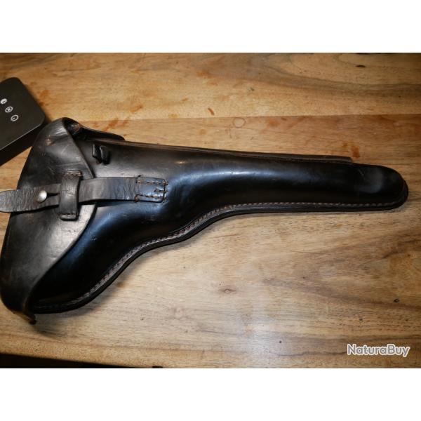 Etui de P08 ARTILLERIE, LP08/14 avec une belle patine