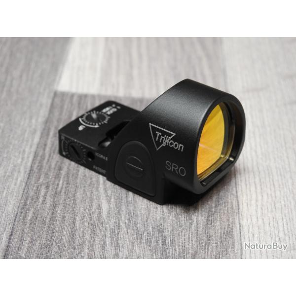 Point rouge red dot trijicon SRO rplique + montage picatinny