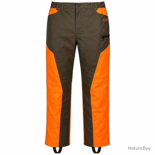 Pantalon de traque imperm�able Verney Carron Attila kaki orange