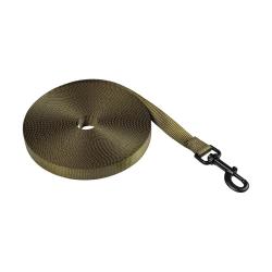 Longe kaki 10 m &Oslash;8 mm Stepland - dressage et s&eacute;curit&eacute;