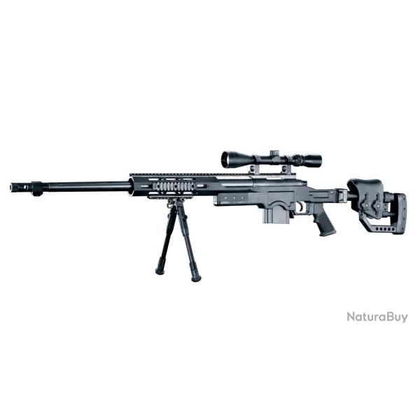 RIFLE WELL MB4411D AVEC LUNETTE ET BIPIED NOIR