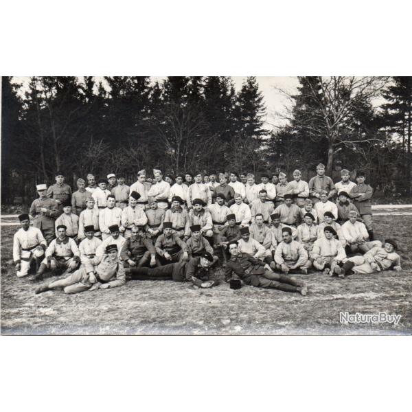 CPA -Photo - Un Groupe Soldats N�4305