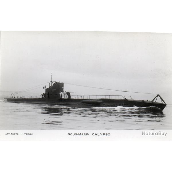 CPA - Marine  de Guerre -  Sous - Marin " CALYPSO " N�4306