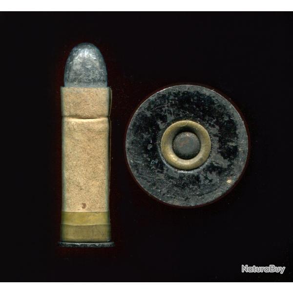 .577 Snider Mk IV - p�riode Guerre 1870 - balle plomb - �tui clinquant de laiton recouvert de papier