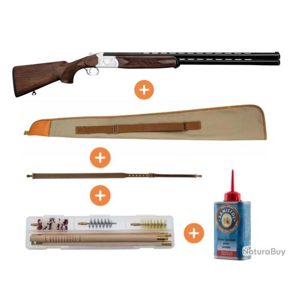 Pack Fusil Superpos� Yildiz Luxe Calibre 20 Crosse Pistolet