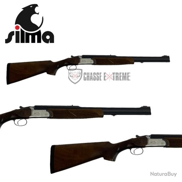 Fusil SILMA Sirocco Express Acier 55cm Cal 9,3X74R Extracteur