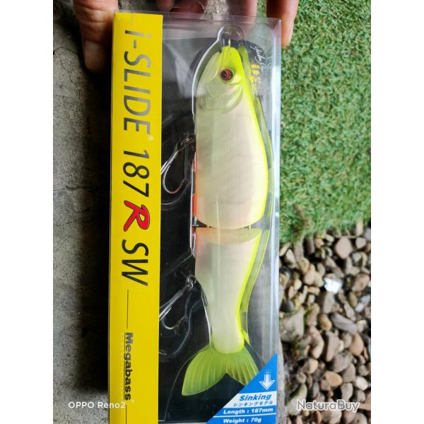 Leurre Megabass i-slide 187 R SW