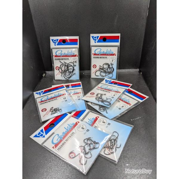 Lot 331 / lot Hameons gamakatsu .(8 blisters)FISH AND FISHING