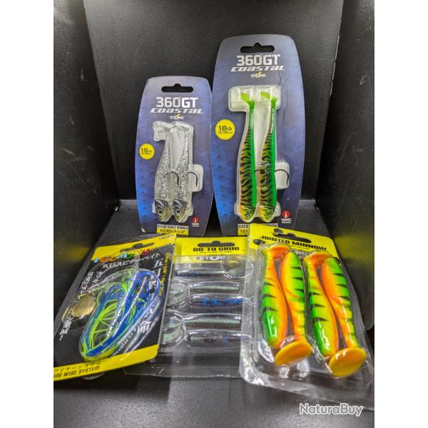 Lot 332/  Leurres STORM 360 , gomoku jointed.... FISH AND FISHING.