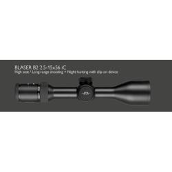 LUNETTE BLASER B2 2.5-15X56 IC A COLLIERS