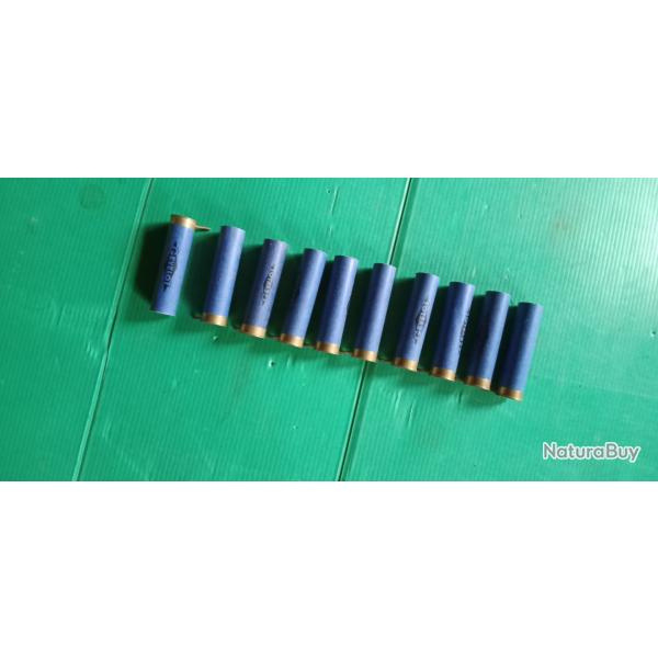 10  DOUILLES CARTON    A   BROCHES  CAL   24   . MARQUE GEVELOT  .