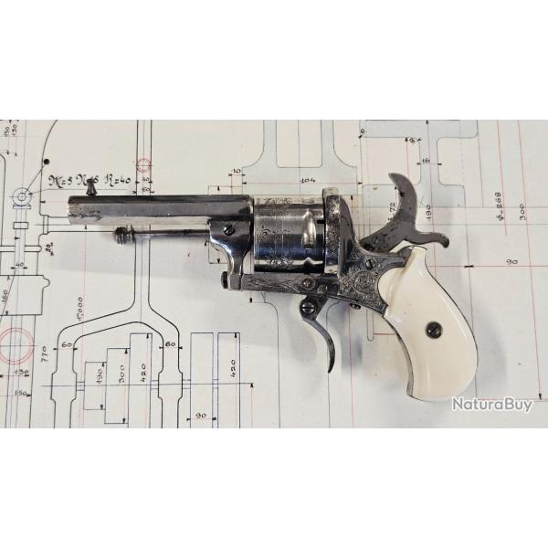 revolver type lefaucheux cal 7mm