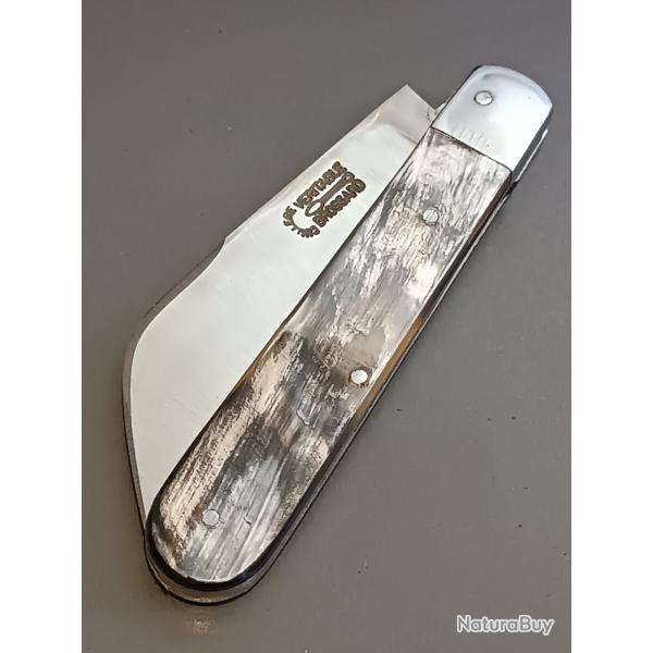 ANCIEN COUTEAU, V�RITABLE BROSSARD, THIERS, XX�me, manche CORNE.