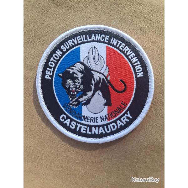 Ecusson Rondache PSIG Castelnaudary Gendarmerie Nationale